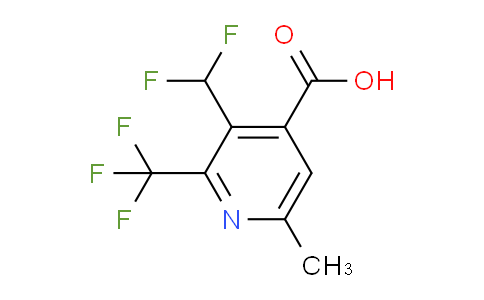 AM67484 | 1361882-81-6 | 3-(Difluoromethyl)-6-methyl-2-(trifluoromethyl)pyridine-4-carboxylic acid