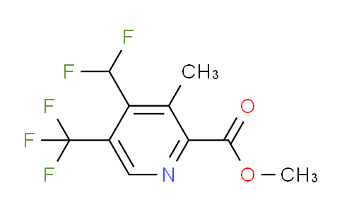 AM67485 | 1361883-06-8 | Methyl 4-(difluoromethyl)-3-methyl-5-(trifluoromethyl)pyridine-2-carboxylate