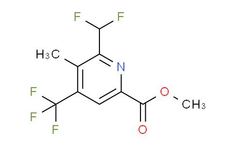 AM67486 | 1361832-35-0 | Methyl 2-(difluoromethyl)-3-methyl-4-(trifluoromethyl)pyridine-6-carboxylate