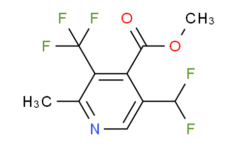 AM67487 | 1361703-59-4 | Methyl 5-(difluoromethyl)-2-methyl-3-(trifluoromethyl)pyridine-4-carboxylate