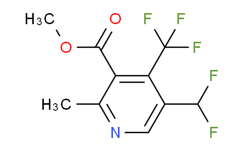 AM67488 | 1361731-72-7 | Methyl 5-(difluoromethyl)-2-methyl-4-(trifluoromethyl)pyridine-3-carboxylate