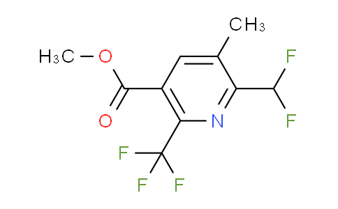 AM67491 | 1361700-80-2 | Methyl 2-(difluoromethyl)-3-methyl-6-(trifluoromethyl)pyridine-5-carboxylate