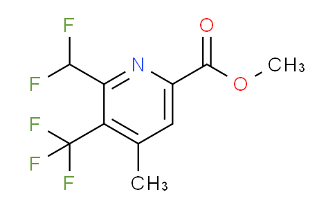 AM67494 | 1361812-72-7 | Methyl 2-(difluoromethyl)-4-methyl-3-(trifluoromethyl)pyridine-6-carboxylate