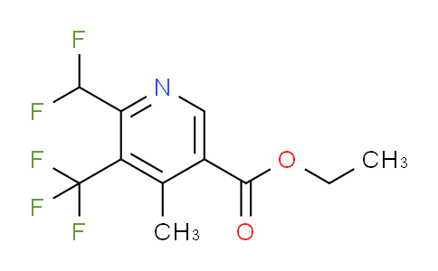 AM67495 | 1361844-20-3 | Ethyl 2-(difluoromethyl)-4-methyl-3-(trifluoromethyl)pyridine-5-carboxylate