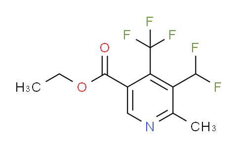 AM67506 | 1361897-51-9 | Ethyl 3-(difluoromethyl)-2-methyl-4-(trifluoromethyl)pyridine-5-carboxylate