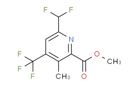 AM67507 | 1361700-85-7 | Methyl 6-(difluoromethyl)-3-methyl-4-(trifluoromethyl)pyridine-2-carboxylate