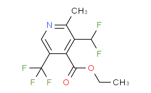 AM67508 | 1361898-55-6 | Ethyl 3-(difluoromethyl)-2-methyl-5-(trifluoromethyl)pyridine-4-carboxylate