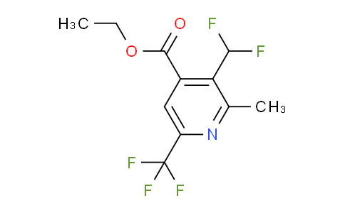 AM67510 | 1361496-86-7 | Ethyl 3-(difluoromethyl)-2-methyl-6-(trifluoromethyl)pyridine-4-carboxylate