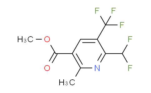 AM67512 | 1361496-50-5 | Methyl 2-(difluoromethyl)-6-methyl-3-(trifluoromethyl)pyridine-5-carboxylate