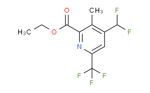 AM67516 | 1361497-01-9 | Ethyl 4-(difluoromethyl)-3-methyl-6-(trifluoromethyl)pyridine-2-carboxylate