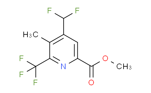 Methyl 4-(difluoromethyl)-3-methyl-2-(trifluoromethyl)pyridine-6-carboxylate