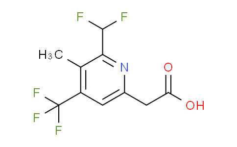 AM67525 | 1361732-11-7 | 2-(Difluoromethyl)-3-methyl-4-(trifluoromethyl)pyridine-6-acetic acid