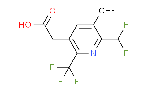 AM67528 | 1361813-34-4 | 2-(Difluoromethyl)-3-methyl-6-(trifluoromethyl)pyridine-5-acetic acid