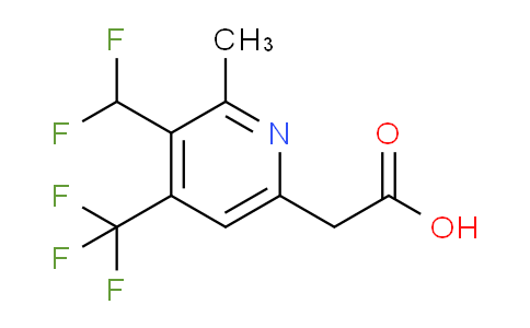 3-(Difluoromethyl)-2-methyl-4-(trifluoromethyl)pyridine-6-acetic acid