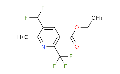 AM67543 | 1361703-74-3 | Ethyl 3-(difluoromethyl)-2-methyl-6-(trifluoromethyl)pyridine-5-carboxylate