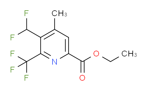 AM67545 | 1361782-82-2 | Ethyl 3-(difluoromethyl)-4-methyl-2-(trifluoromethyl)pyridine-6-carboxylate