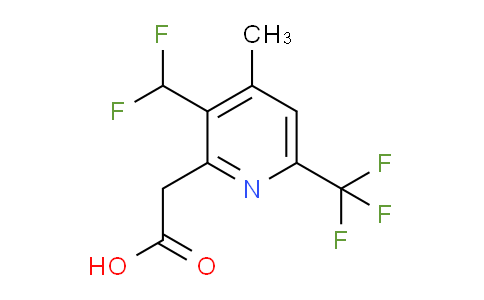 AM67546 | 1361844-65-6 | 3-(Difluoromethyl)-4-methyl-6-(trifluoromethyl)pyridine-2-acetic acid