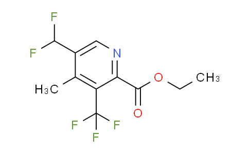AM67547 | 1361897-60-0 | Ethyl 5-(difluoromethyl)-4-methyl-3-(trifluoromethyl)pyridine-2-carboxylate