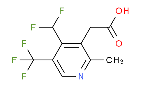 AM67556 | 1361783-31-4 | 4-(Difluoromethyl)-2-methyl-5-(trifluoromethyl)pyridine-3-acetic acid