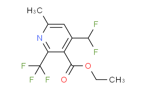 AM67557 | 1361844-46-3 | Ethyl 4-(difluoromethyl)-6-methyl-2-(trifluoromethyl)pyridine-3-carboxylate
