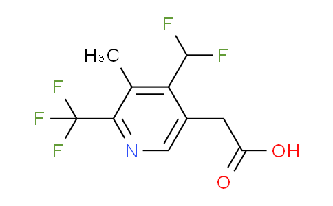 AM67558 | 1361813-61-7 | 4-(Difluoromethyl)-3-methyl-2-(trifluoromethyl)pyridine-5-acetic acid