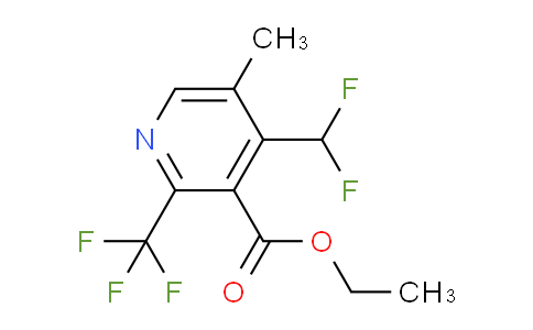 AM67562 | 1361732-00-4 | Ethyl 4-(difluoromethyl)-5-methyl-2-(trifluoromethyl)pyridine-3-carboxylate