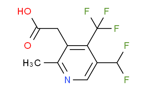 AM67565 | 1361801-12-8 | 5-(Difluoromethyl)-2-methyl-4-(trifluoromethyl)pyridine-3-acetic acid