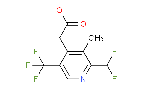 AM67567 | 1361782-99-1 | 2-(Difluoromethyl)-3-methyl-5-(trifluoromethyl)pyridine-4-acetic acid