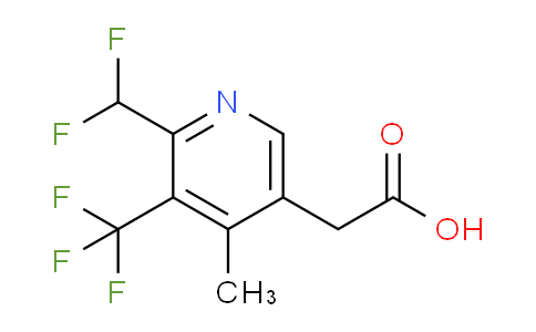 AM67569 | 1361858-92-5 | 2-(Difluoromethyl)-4-methyl-3-(trifluoromethyl)pyridine-5-acetic acid