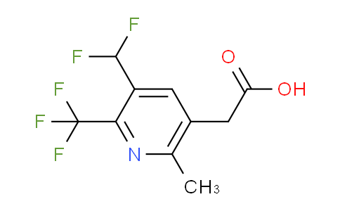 AM67570 | 1361870-06-5 | 3-(Difluoromethyl)-6-methyl-2-(trifluoromethyl)pyridine-5-acetic acid
