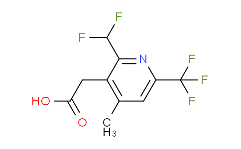 AM67572 | 1361701-25-8 | 2-(Difluoromethyl)-4-methyl-6-(trifluoromethyl)pyridine-3-acetic acid