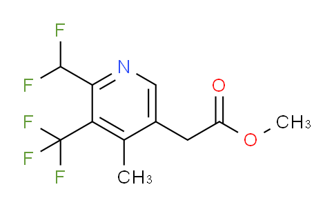 AM67576 | 1361701-52-1 | Methyl 2-(difluoromethyl)-4-methyl-3-(trifluoromethyl)pyridine-5-acetate