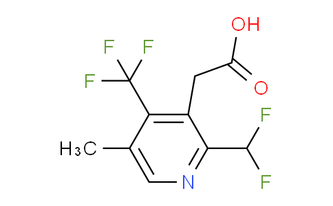 AM67578 | 1361749-32-7 | 2-(Difluoromethyl)-5-methyl-4-(trifluoromethyl)pyridine-3-acetic acid