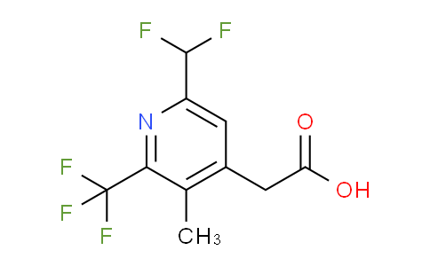 AM67579 | 1361732-17-3 | 6-(Difluoromethyl)-3-methyl-2-(trifluoromethyl)pyridine-4-acetic acid