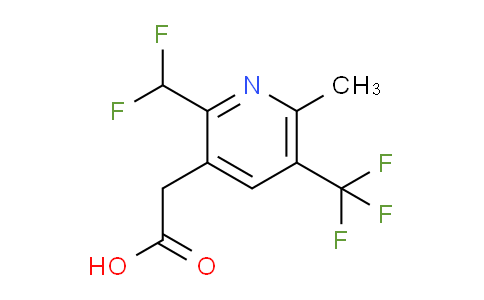 AM67584 | 1361844-59-8 | 2-(Difluoromethyl)-6-methyl-5-(trifluoromethyl)pyridine-3-acetic acid