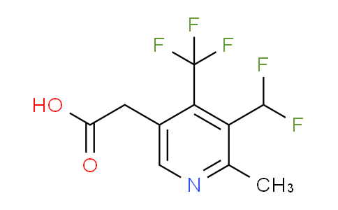 AM67585 | 1361883-64-8 | 3-(Difluoromethyl)-2-methyl-4-(trifluoromethyl)pyridine-5-acetic acid