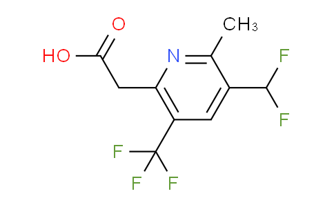 AM67588 | 1361783-20-1 | 3-(Difluoromethyl)-2-methyl-5-(trifluoromethyl)pyridine-6-acetic acid