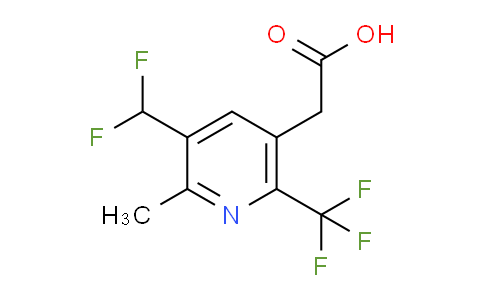 AM67590 | 1361915-72-1 | 3-(Difluoromethyl)-2-methyl-6-(trifluoromethyl)pyridine-5-acetic acid