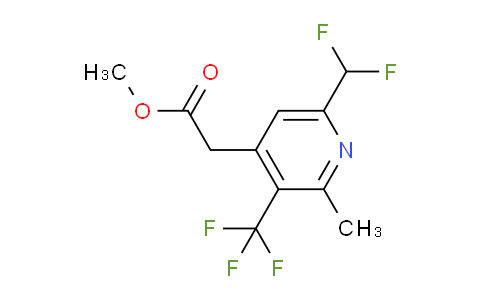 AM67594 | 1361883-95-5 | Methyl 6-(difluoromethyl)-2-methyl-3-(trifluoromethyl)pyridine-4-acetate