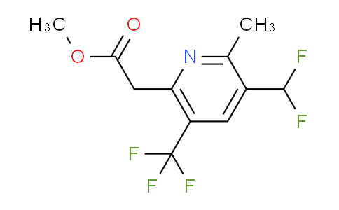 AM67598 | 1361827-45-3 | Methyl 3-(difluoromethyl)-2-methyl-5-(trifluoromethyl)pyridine-6-acetate