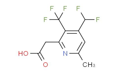 AM67602 | 1361844-70-3 | 4-(Difluoromethyl)-6-methyl-3-(trifluoromethyl)pyridine-2-acetic acid