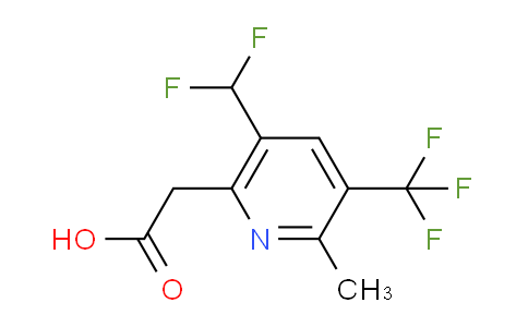 AM67613 | 1361915-89-0 | 5-(Difluoromethyl)-2-methyl-3-(trifluoromethyl)pyridine-6-acetic acid