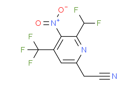 AM67622 | 1361702-31-9 | 2-(Difluoromethyl)-3-nitro-4-(trifluoromethyl)pyridine-6-acetonitrile