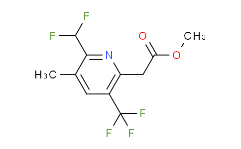 AM67623 | 1361898-99-8 | Methyl 2-(difluoromethyl)-3-methyl-5-(trifluoromethyl)pyridine-6-acetate