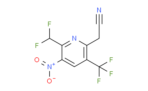 AM67624 | 1361854-39-8 | 2-(Difluoromethyl)-3-nitro-5-(trifluoromethyl)pyridine-6-acetonitrile