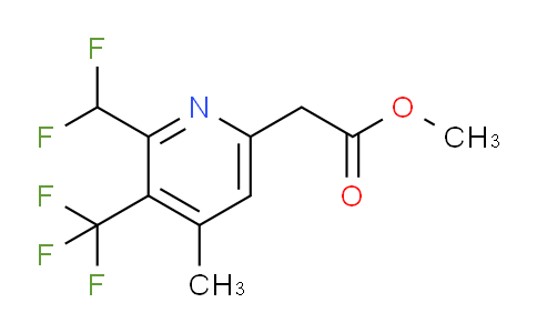 AM67626 | 1361915-98-1 | Methyl 2-(difluoromethyl)-4-methyl-3-(trifluoromethyl)pyridine-6-acetate