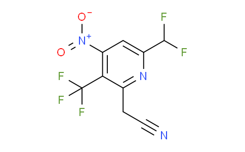 AM67629 | 1361784-03-3 | 6-(Difluoromethyl)-4-nitro-3-(trifluoromethyl)pyridine-2-acetonitrile