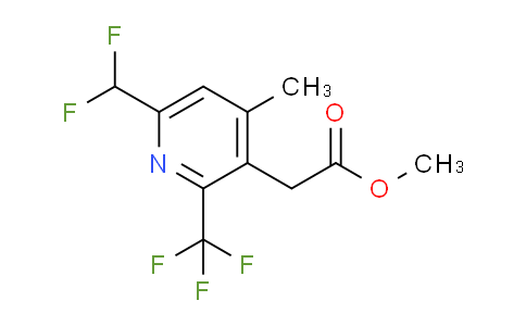 AM67630 | 1361704-38-2 | Methyl 6-(difluoromethyl)-4-methyl-2-(trifluoromethyl)pyridine-3-acetate