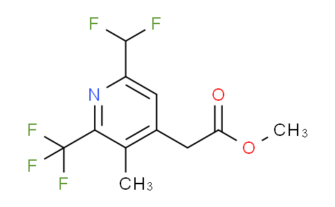 AM67635 | 1361844-83-8 | Methyl 6-(difluoromethyl)-3-methyl-2-(trifluoromethyl)pyridine-4-acetate