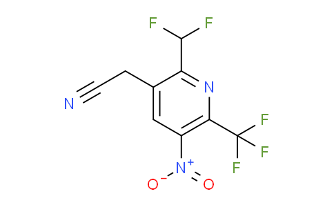 AM67636 | 1361916-68-8 | 2-(Difluoromethyl)-5-nitro-6-(trifluoromethyl)pyridine-3-acetonitrile